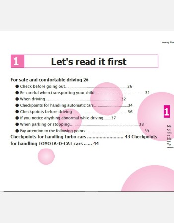 toyota coaster 2012 2013& 2014 owners manual in english